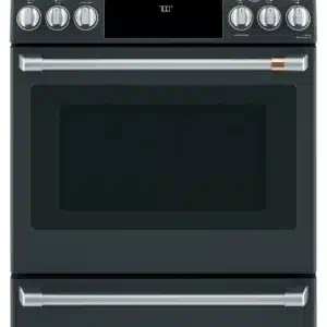 Cuisinière électrique Café 30po, noir – CCES700P3MD1