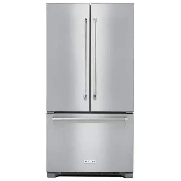 KitchenAid French Door Refrigerator – 36", 21.9 cu. ft., Panel Ready, Counter Depth - KRFC302EPA - Image 2