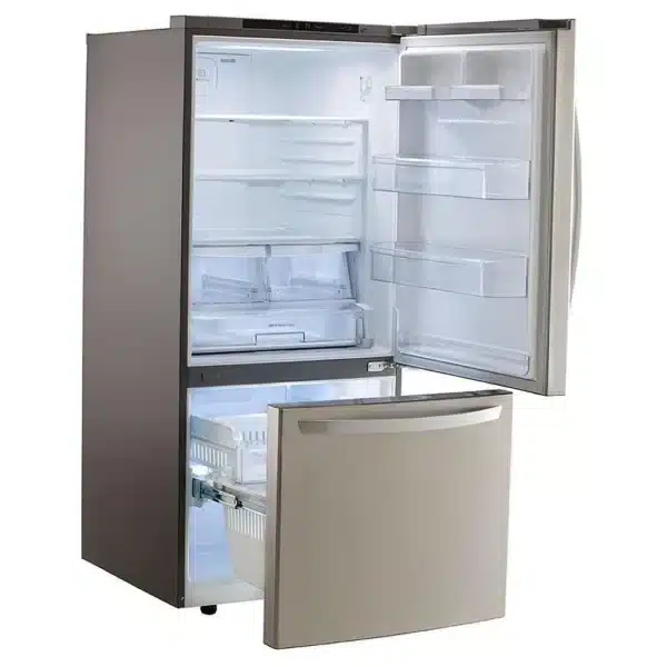 LG 22.1 cu.ft. Bottom‑Freezer Refrigerator – Smudge‑Resistant Stainless – LRDNS2200S - Image 3