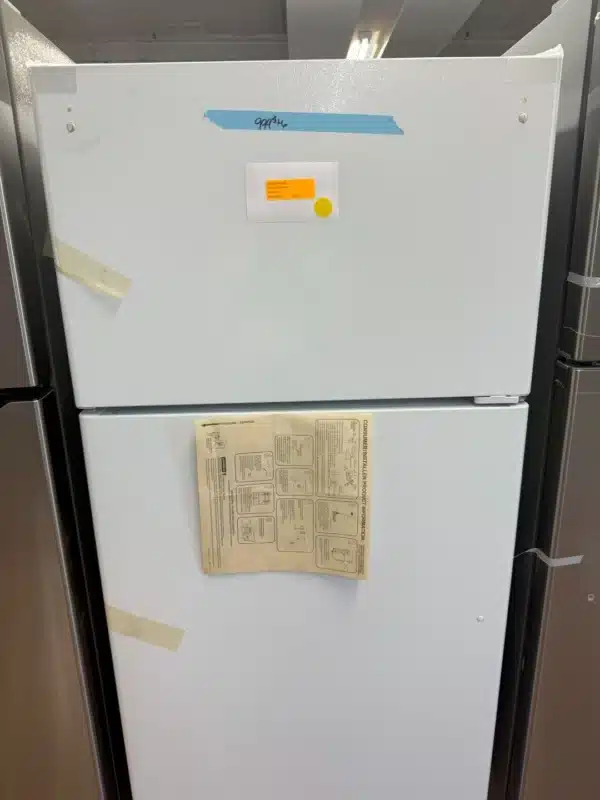 28" Top Freezer Refrigerator, 15.6 cu. ft., Energy Star, White-GTE16DTNRWW - Image 4