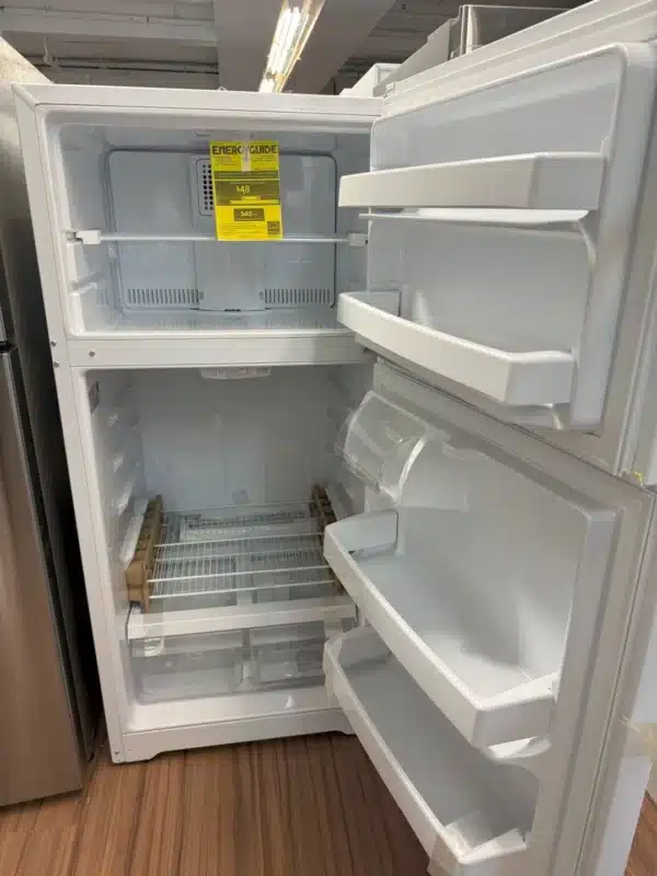 28" Top Freezer Refrigerator, 15.6 cu. ft., Energy Star, White-GTE16DTNRWW - Image 5
