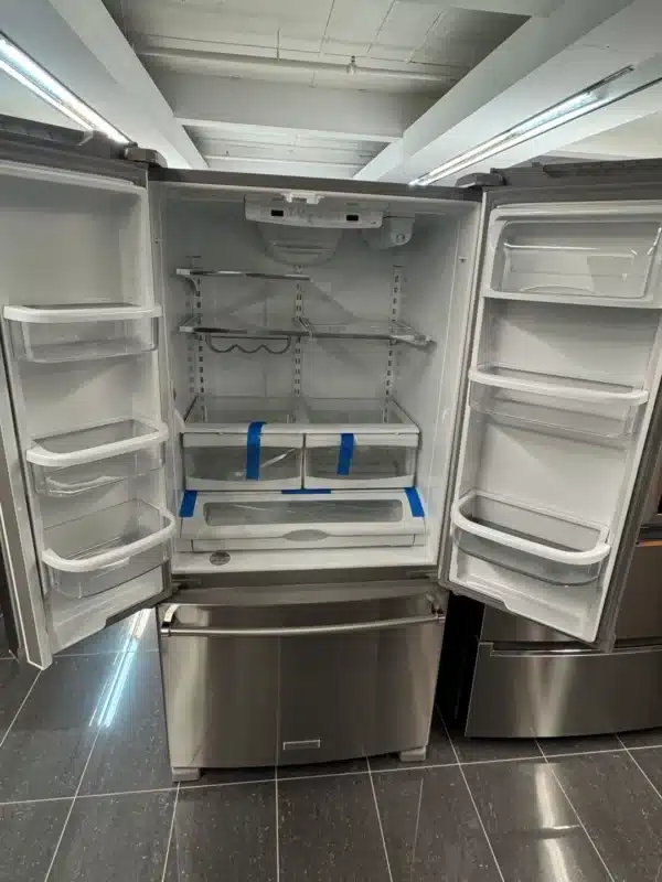 KitchenAid 33'' French Door Refrigerator, Water and Ice, 22.1 cu. ft, Stainless - KRFF302ESS - Image 5