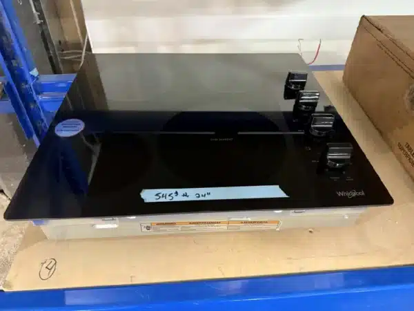 Plaque de cuisson électrique Whirlpool 24 po, 4 brûleurs, Noir - WCE55US4HB – Image 4