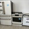 Combo cuisine blanc, Réfrigérateur 36", Cuisinière encastrée, Lave-vaisselle 3e panier – Image 7