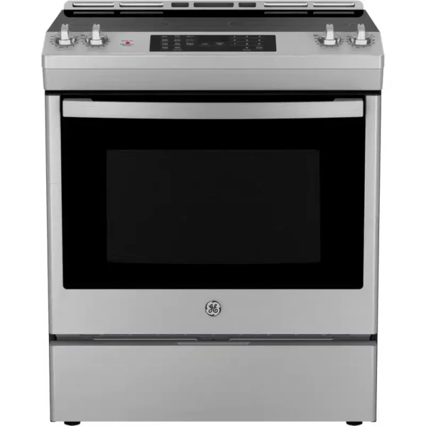 Cuisinière 5,2 pi.cu, Convection avec friture à air, Stainless - JCS830SVSS