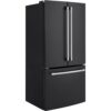 Réfrigérateur profondeur comptoir, 18,6 pi.cu, Porte françaises, Noir mat - CWE19SP3ND1 – Image 2