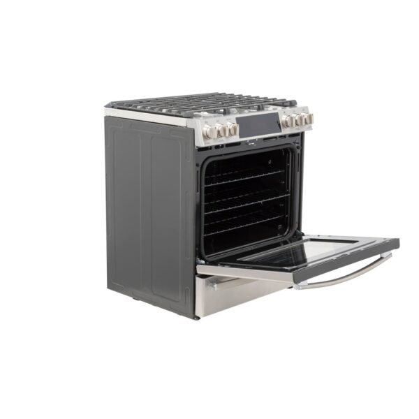 Cuisinière au gaz intelligente 30'', Friture à air, Convection véritable - CCGS700P2MS1 – Image 4