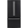 Réfrigérateur profondeur comptoir, 18,6 pi.cu, Porte françaises, Noir mat - CWE19SP3ND1
