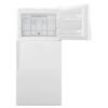 Réfrigérateur à congélateur supérieur Whirlpool 30’’, Blanc -  WRT148FZDW – Image 3