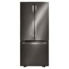 Réfrigérateur LG à porte française, 21,8 pi.cu, Black stainless - LRFNS2200D