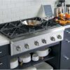 ​​Plaque de cuisson au gaz 36", 6 brûleurs, Style commercial, Stainless​ - CGU366P2TS1 – Image 5