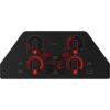 Plaque de cuisson à induction 30", Wi-Fi, Commandes tactiles, Vitrocéramique noire -  PHP7030DTBB – Image 3