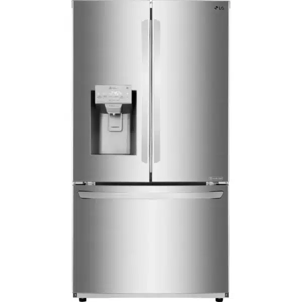 Réfrigérateur LG 36" à porte française, 27.9 pi.cu, Stainless - LFXS28968S