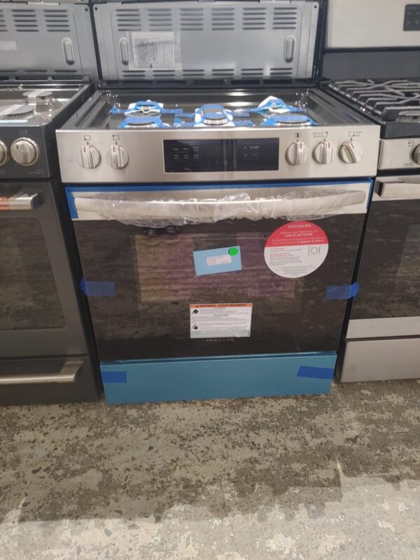 Cuisinière au gaz Frigidaire 30’’, 5 brûleurs, 5.1 pi.cu, Stainless - FCFG3062AS – Image 6