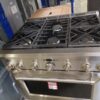 Cuisinière professionnelle au gaz 36’’, 6,2 pi.cu, 6 brûleurs, Stainless - ZGP366NRSS – Image 6