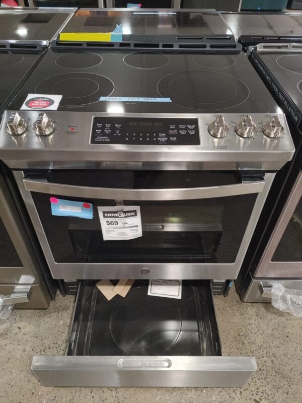 Cuisinière de 5,3 pi³, Convection européenne véritable, Stainless - JCS840SMSS – Image 3