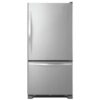 Réfrigérateur à Congélateur inférieur Whirlpool 30’’, Stainless - WRB329RFBM
