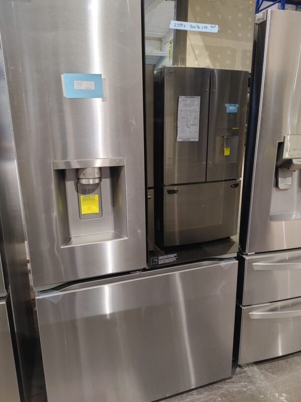 Réfrigérateur intelligent à porte française LG 36", Porte dans la porte, 31 pi.cu., Stainless - LRYKS3106S – Image 7