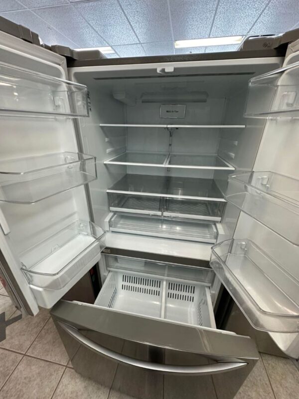 Réfrigérateur à portes françaises LG 36'', 29 pi.cu, Eau et glace, Stainless - LRFWS2906S – Image 4