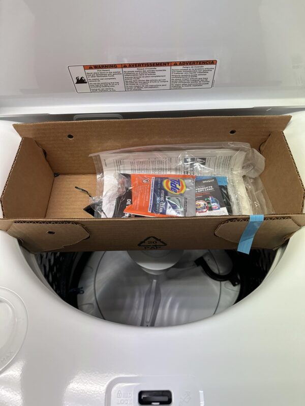 Combo Laveuse-Sécheuse Maytag, Agitateur PowerMC, Blanche – Image 10