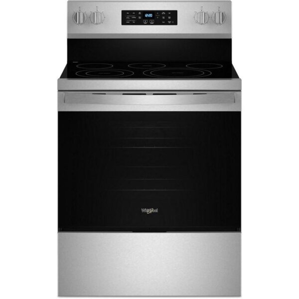 Cuisinière Whirlpool, Convection, Air Fry, 5.3 pi.cu, Stainless - YWFES5030RZ