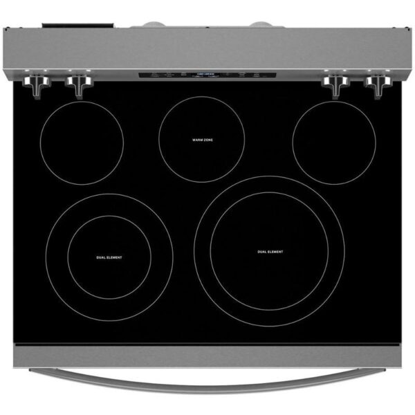 Cuisinière Whirlpool, Convection, Air Fry, 5.3 pi.cu, Stainless - YWFES5030RZ – Image 4