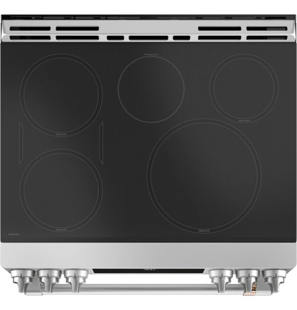 Cuisinière encastrée à induction, Convection, 5.7 pi.cu, Tiroir réchaud - CCHS900P2MS1 – Image 2