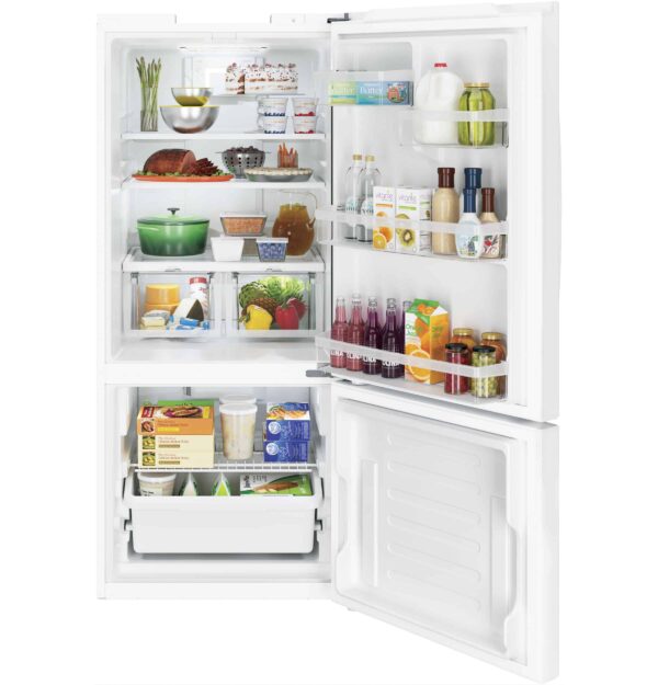 Refrigerator 20.9 cu. ft., White, Energy Star - GDE21DGKWW - Image 4