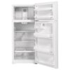 Réfrigérateur avec Congélateur Supérieur 28’’, 16,6 pi.cu, Blanc - GTE17GTNRWW – Image 2