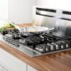 Plaque de cuisson au gaz 36", 19 000 BTU, Bosch série 800, Stainless - NGM8656UC – Image 5