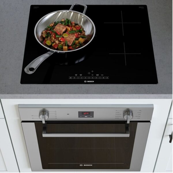 Plaque de cuisson à Induction Bosch Série 500 24’’, Vitrocéramique Noire - NIT5460UC – Image 5