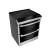 Cuisinière four double, 6.7 pi.cu, Convection véritable, Stainless - PCS980YMFS – Image 2