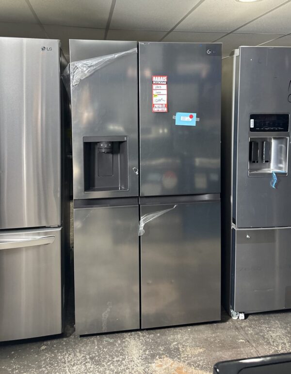 Réfrigérateur côte-à-côte LG 36", 27 pi.cu, Argent platine - LRSXS2706V – Image 6