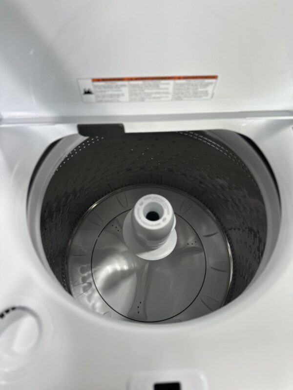 Laveuse-Sécheuse Whirlpool Blanche, Haute efficacité, Chargement vertical – Image 9