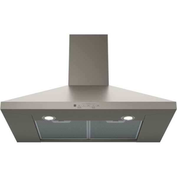 Hotte murale 30’’, Style pyramidal, 350 CFM, Ardoise - JVW5301EJESC – Image 2