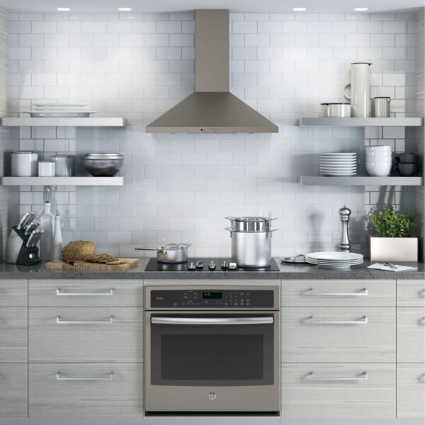Hotte murale 30’’, Style pyramidal, 350 CFM, Ardoise - JVW5301EJESC – Image 3