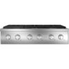 ​​Plaque de cuisson au gaz 36", 6 brûleurs, Style commercial, Stainless​ - CGU366P2TS1 – Image 2