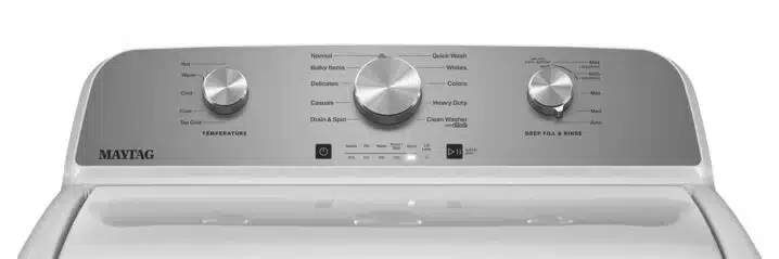 Laveuse-Sécheuse Maytag, Agitateur PowerMC, Blanche – Image 4