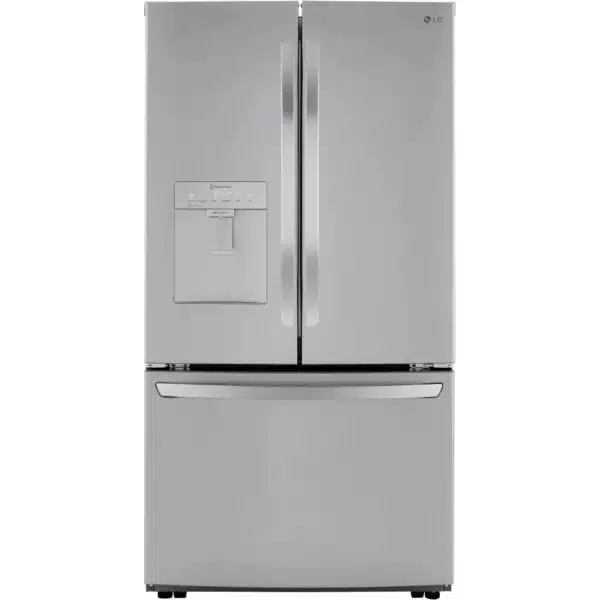 Réfrigérateur à portes françaises LG 36'', 29 pi.cu, Eau et glace, Stainless - LRFWS2906S