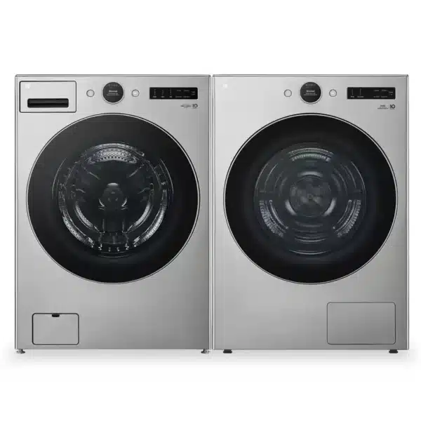 Laveuse-Sécheuse frontale LG 27’’, DDMC IA, Sécheuse 7.8 pi.cu avec DirectDriveMD