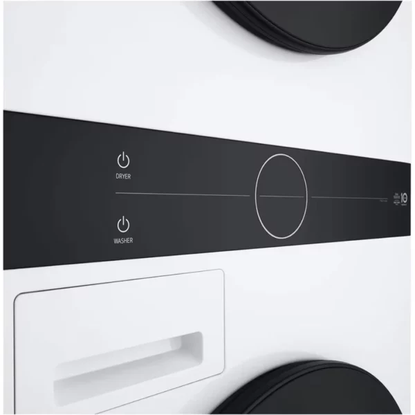 Centre de buanderie 24'', LG, Wi-Fi, Technologie IA, Blanc - WKHC152HWA – Image 5