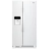 Réfrigérateur Whirlpool côte-à-côte 33’’, 21.2 pi.cu, Blanc - WRS321SDHW