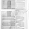 Réfrigérateur à congélateur supérieur Whirlpool 30’’, Blanc -  WRT148FZDW – Image 4