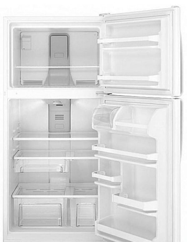 Réfrigérateur à congélateur supérieur Whirlpool 30’’, Blanc -  WRT148FZDW – Image 4