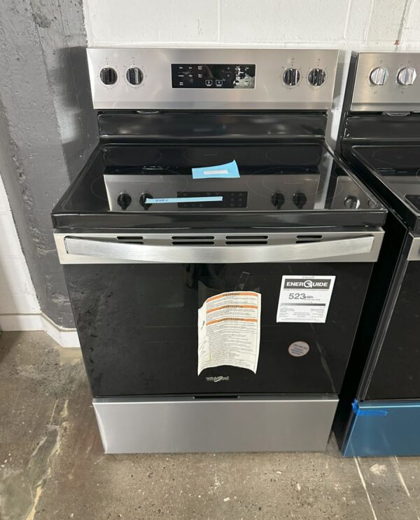 Cuisinière 30’’, Whirlpool, 5.3 pi.cu, Stainless - YWFES3330RZ – Image 6