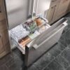 Réfrigérateur Professionnel Encastré à Porte française 36’’, 20.6 pi.cu, Stainless - ZIPS360NNSS – Image 3