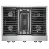 Plaque de cuisson 36’’, 4 brûleurs au gaz, Gril, Jenn-Air, Stainless - JGCP636HM – Image 2
