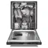 Lave-vaisselle KitchenAid, 44 dBA, 3e panier, Stainless – KDTM405PPS – Image 3