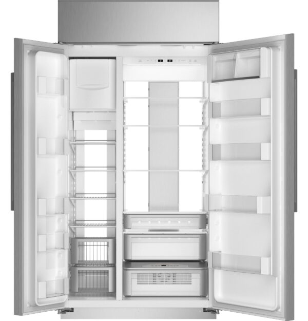 Réfrigérateur encastré côte-à-côte, 29.6 pi.cu, Stainless - ZISS480NNSS – Image 2