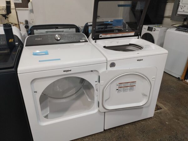 Combo Laveuse-Sécheuse Whirlpool, Laveuse 6.1 pi.cu., Sécheuse 7 pi.cu., Blanc – Image 3
